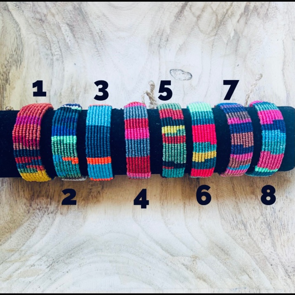 Woven 'Raimbow' Bracelet Unisex